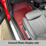 CarLux™ Custom Made Nappa PU Leather Car Floor Mats for Tesla