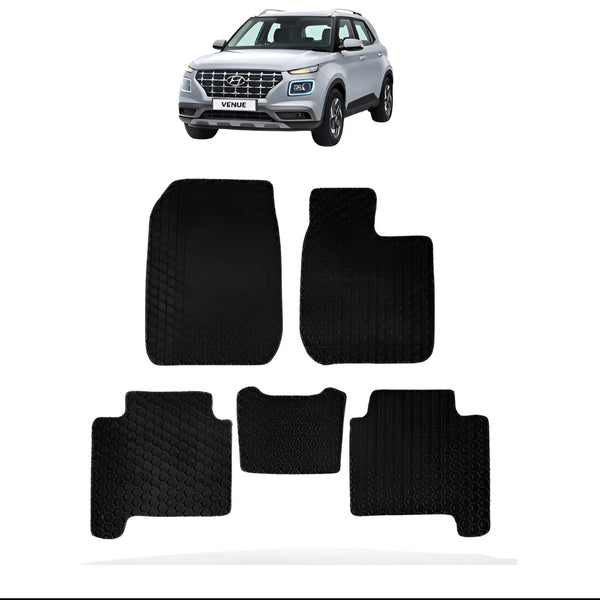 Custom Fit 6D Rubber Floor Mats - Hyundai Venue 2019-Current