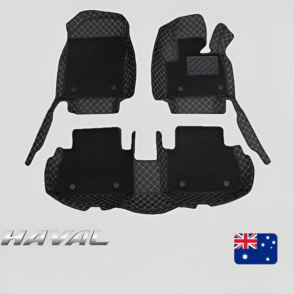 CarLux™ Custom Made 3D Duty Double Layers Car Floor Mats For GWM Haval