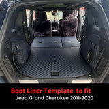 CarLux™  Custom Made Trunk Boot Mats Liner For Jeep