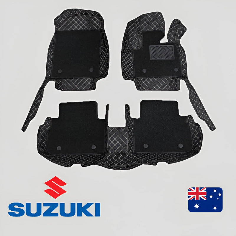 CarLux™ Custom Made 3D Duty Double Layers Car Floor Mats For Suzuki