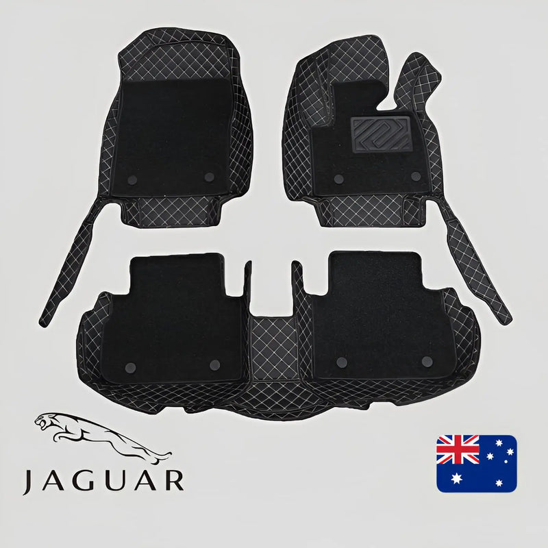 CarLux™ Custom Made 3D Duty Double Layers Car Floor Mats For Jaguar
