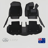 CarLux™ Custom Made 3D Duty Double Layers Car Floor Mats For LDV