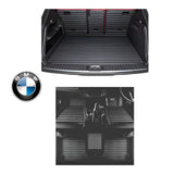 CarLux™ Complete Floor Protection Set Nappa PU 3D Boot Liner and Car Mats For Your BMW
