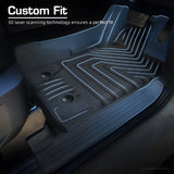 3D Rubber Car Floor Mats For Ford Ranger Next-Gen 2022 Onwards