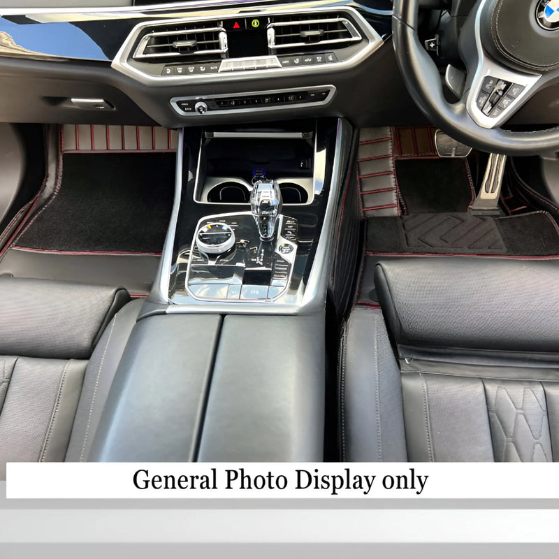 CarLux™ Custom Made Double Layer Nappa PU Leather Car Floor Mats For Honda