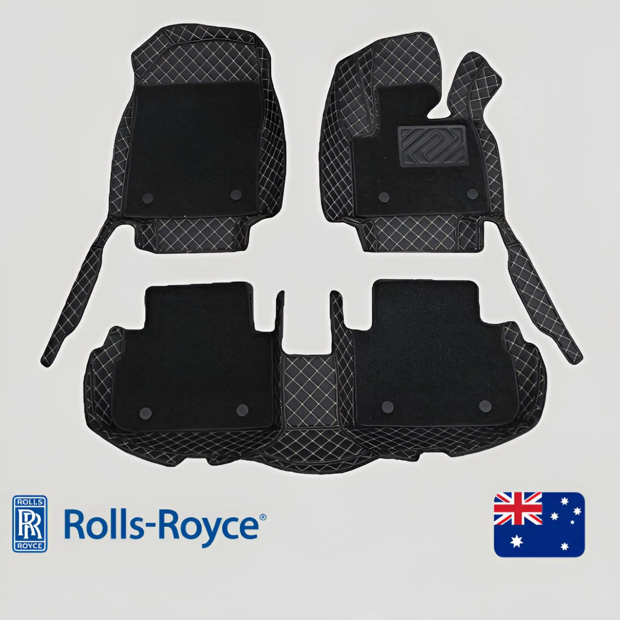 CarLux™ Custom Made 3D Double Layer Car Floor Mats for Rolls-Royce ...