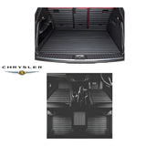 CarLux™ Complete Floor Protection Set Nappa PU 3D Boot Liner and Car Mats For Your Chrysler