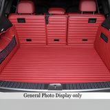 CarLux™  Custom Made Nappa PU Leather Trunk Boot Mats Liner For InfinitI