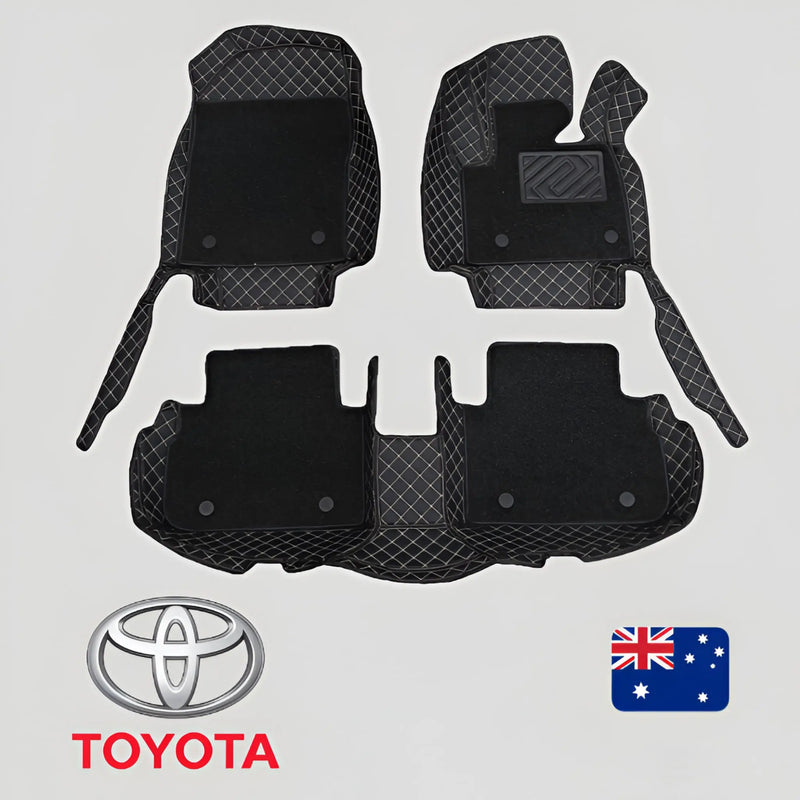 CarLux™ Custom Made 3D Duty Double Layers Car Floor Mats For Toyota