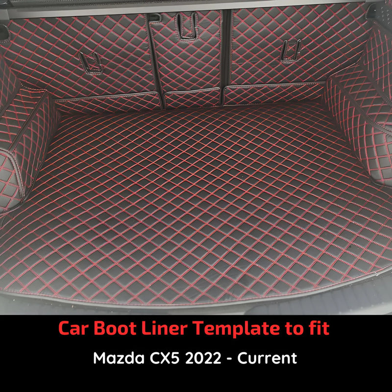CarLux™  Custom Made Trunk Boot Mats Liner For Mazda