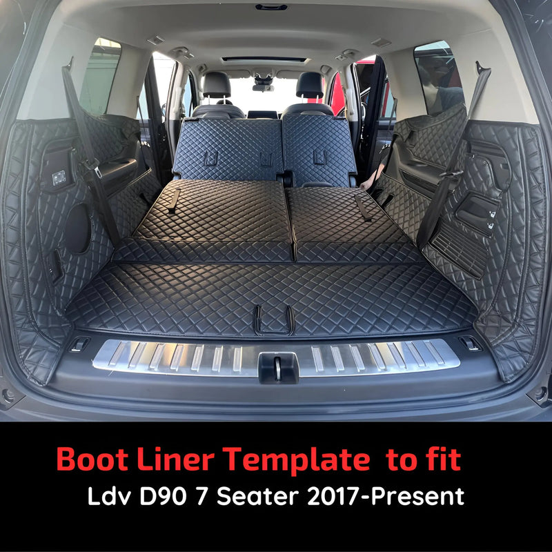 CarLux™  Custom Made Trunk Boot Mats Liner For LDV