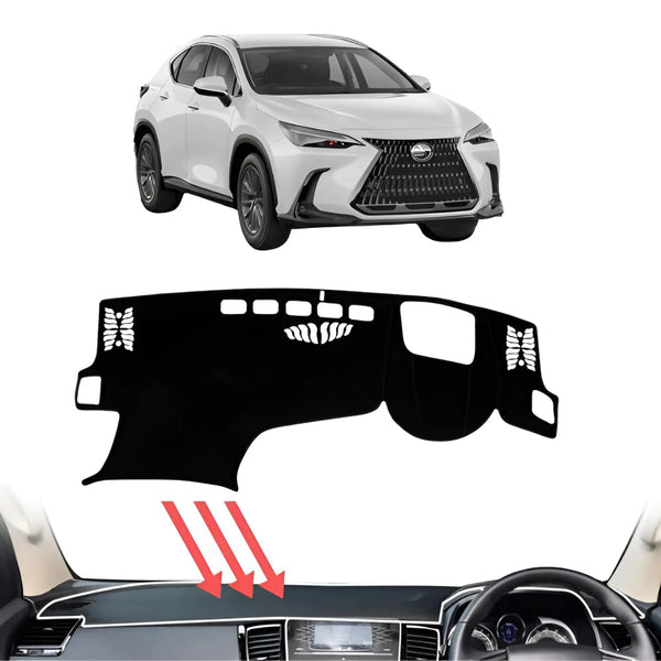 CarLux™ Black Dash Mat for Lexus NX250 350H 2022-2023