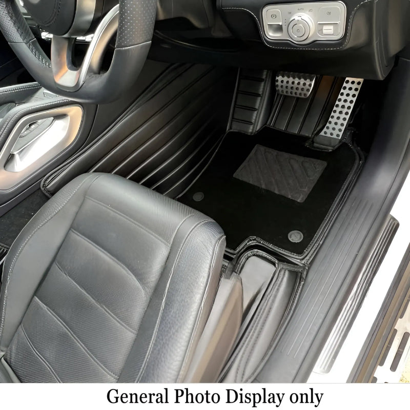 thumbnail image 2 of WeatherTech All-Weather Floor Mats – Mercedes ML-Class / ML63 AMG – 1st & 2nd Row Black – 4pc 2 of 3
