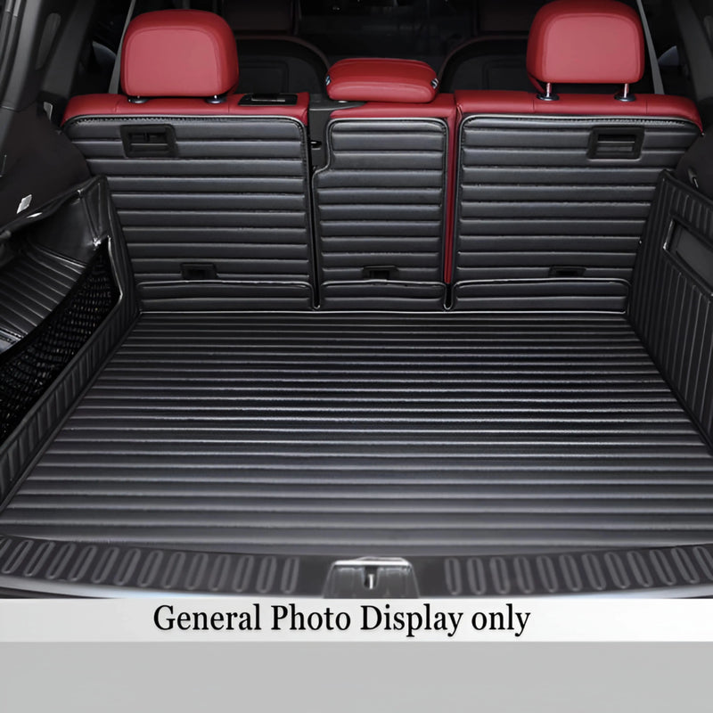 CarLux™ Custom Made Nappa PU Leather Trunk Boot Mats Liner For Hummer