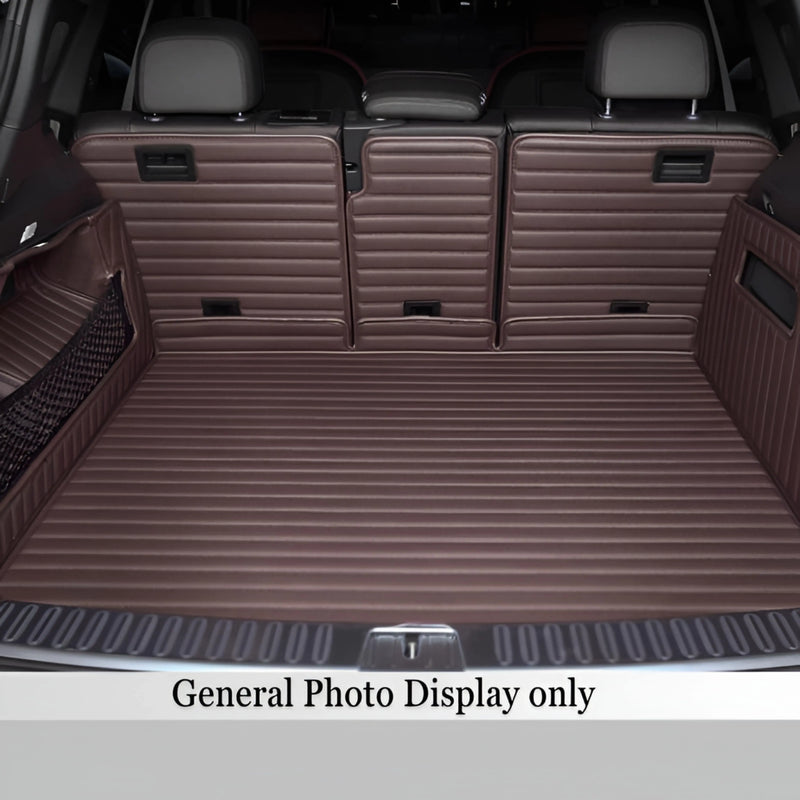 CarLux™ Custom Made Nappa PU Leather Trunk Boot Mats Liner For Hummer