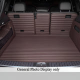 CarLux™  Custom Made Nappa PU Leather Trunk Boot Mats Liner For Audi