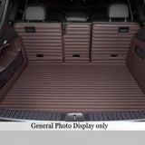 CarLux™  Custom Made Nappa PU Leather Trunk Boot Mats Liner For InfinitI