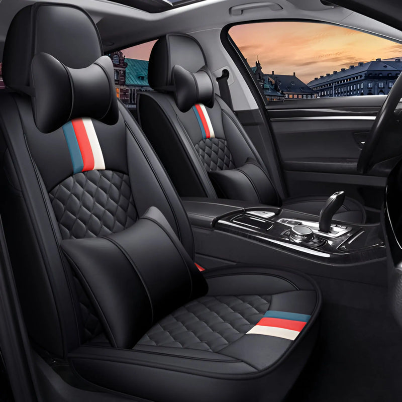ShieldGuard™ Gridline Front and Rear Car Seat Covers