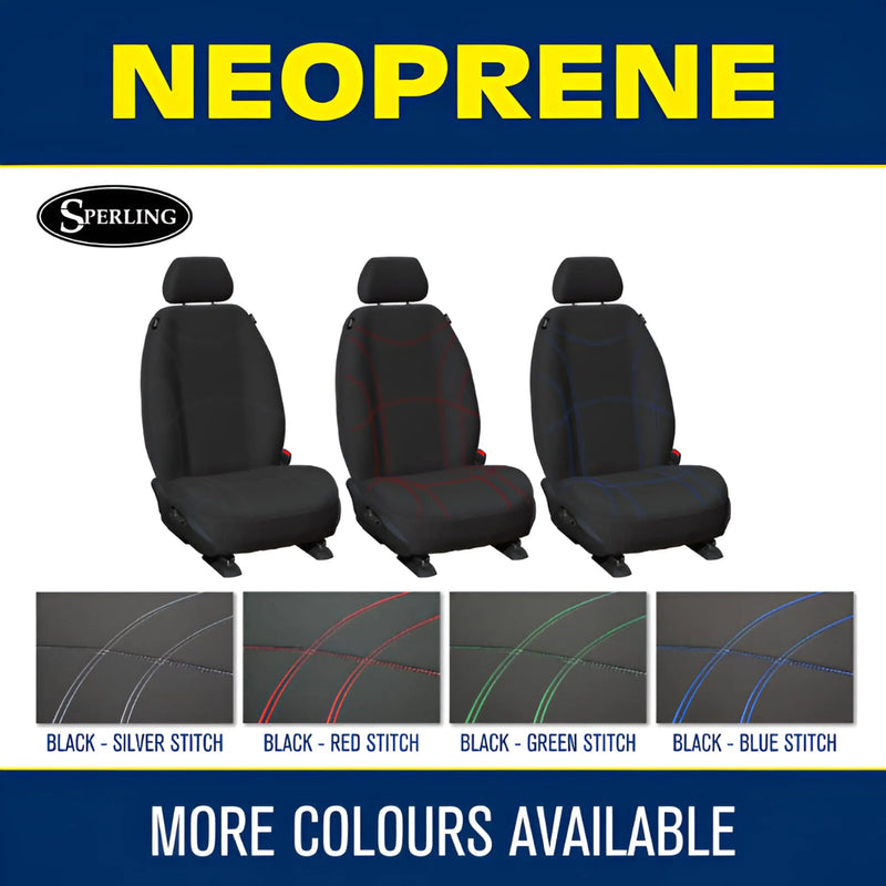 Custom Neoprene Front and REAR Seat Covers for Tesla Model Y
