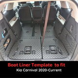 CarLux™  Custom Made Boot Liner for New Kia Carnival 2020-Current