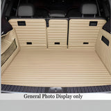 CarLux™ Custom Made Nappa PU Leather Trunk Boot Mats Liner For Hummer