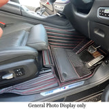 CarLux™  Custom Made Double Layer Nappa PU Leather Car Floor Mats For Kia