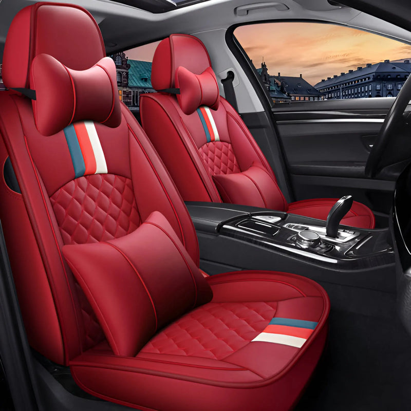 ShieldGuard™ Gridline Front and Rear Car Seat Covers