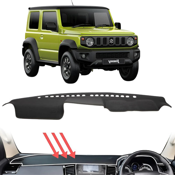 CarLux™ Black Dash Mat for Suzuki Jimny