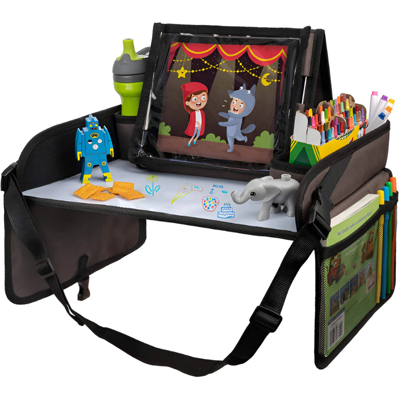 Kids Travel Tray with Dry Erase Board