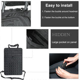 Tactical Car Seat Organiser - Molle Panel Automobile Seat Back Organisers