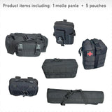 Tactical Car Seat Organiser - Molle Panel Automobile Seat Back Organisers