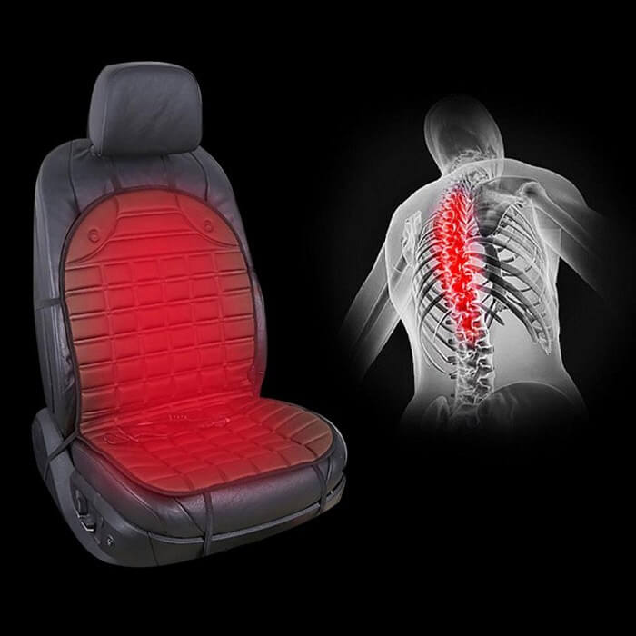 Heated car seat cover shop