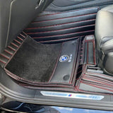 CarLux™  Custom Made Double Layer Nappa PU Leather Car Floor Mats for Isuzu