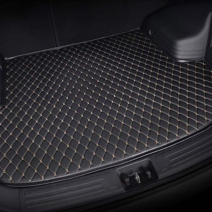 CarLux™  Custom Made Single Layer Trunk Boot Mats Liner For Isuzu MU-X