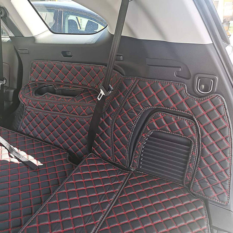 CarLux™  Custom Made Trunk Boot Mats Liner For Isuzu MU-X