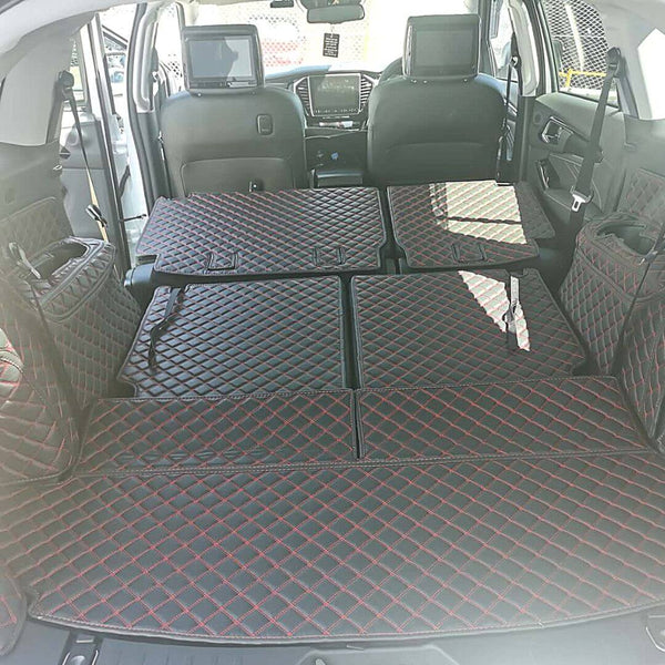 CarLux™  Custom Made Trunk Boot Mats Liner For Isuzu MU-X