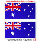 Australia Day Flag Car  Bumper Stickers