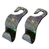 VIP™  2 x Bling Car Seat Back Hanger Hooks for Handbags and Groceries