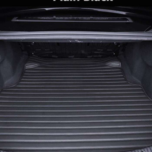 CarLux™  Custom Made Flat Boot Liner Nappa Leather Trunk Boot Mats Liner For Isuzu
