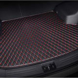 CarLux™  Custom Made Single Layer Trunk Boot Mats Liner For Isuzu MU-X