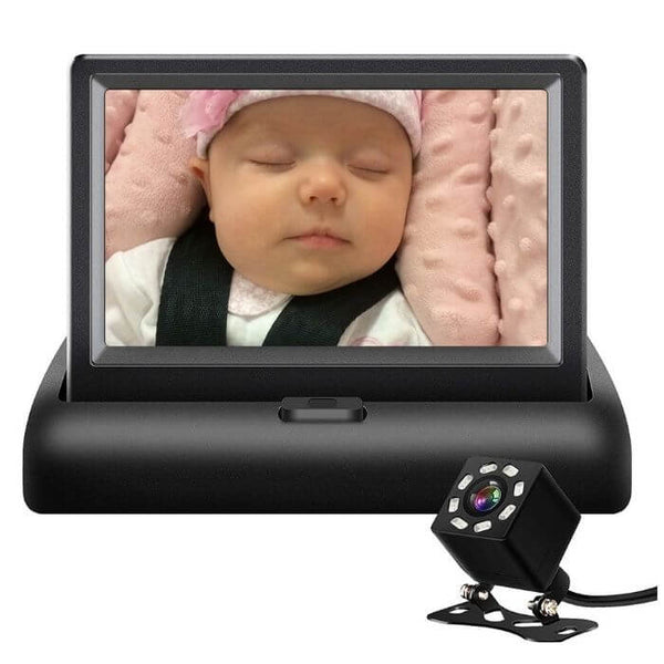 BubCam™ Baby Safe Car Camera With Built-in infrared function To See Baby At Night