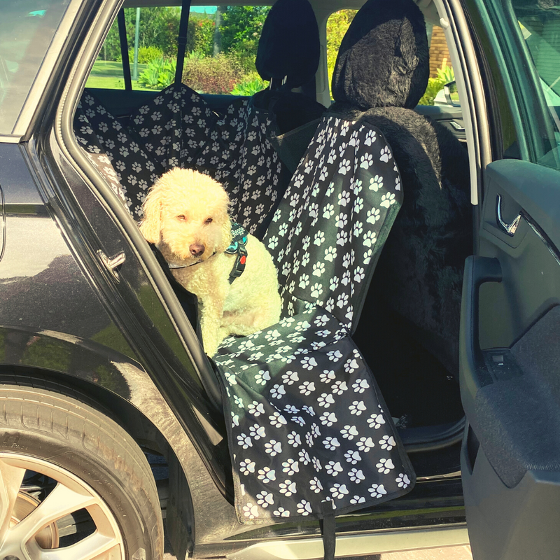 Dogly™ Waterproof Paw Dog Car Seat Cover