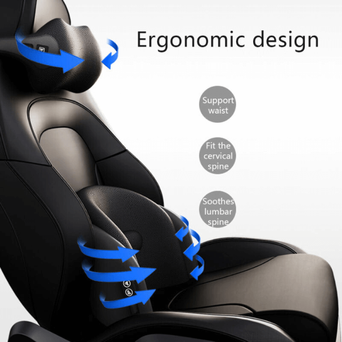 thumbnail image 2 of BCSMMCAR Manual Air Pressure Lumbar Support For Car – Adjustable 11-21cm, Easy Install 2 of 5
