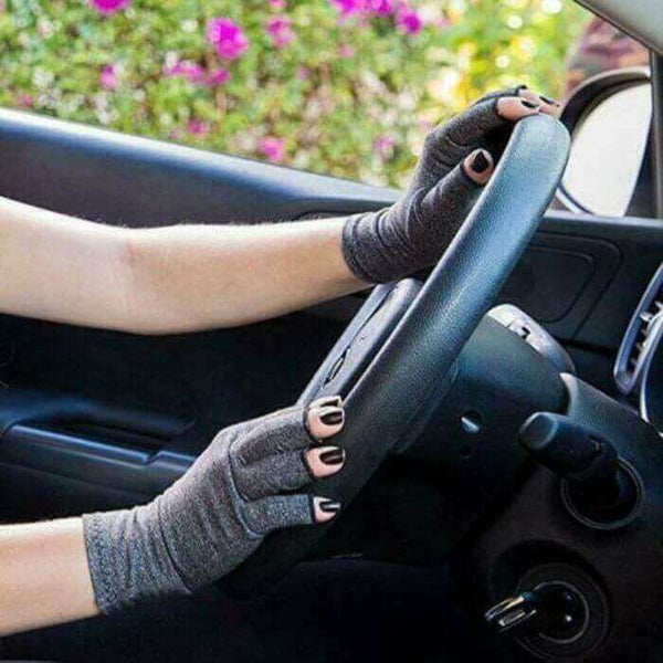 PainRelief™ Fingerless Arthritis Gloves With Compression