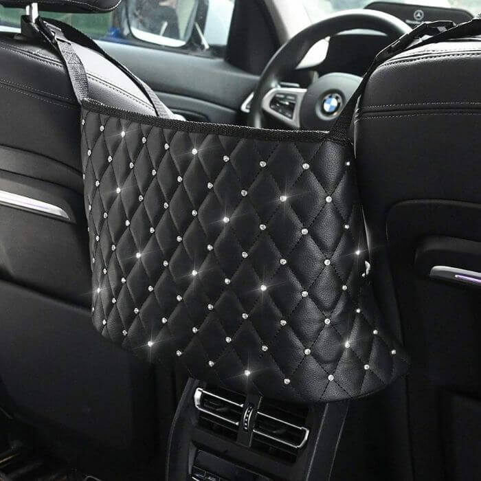 BlingCarBag™ Car Handbag Holder To Secure Items In Your Car