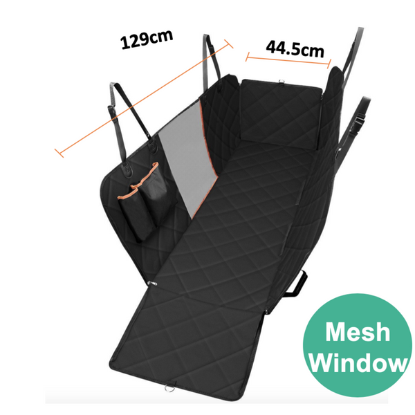 Rear Seat Protectors for Dogs - 50% Off + FREE Dog Seat Belt Buckle | Waterproof & Durable