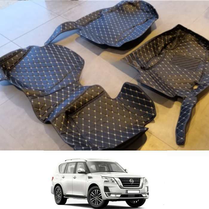 CarLux™ Custom Made Car Floor Mats For Nissan Patrol 1999-2023
