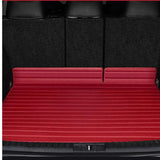 CarLux™  Custom Made Flat Boot Liner Nappa Leather Trunk Boot Mats Liner For Isuzu