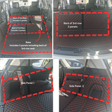 CarLux™ Custom Made Panel Liners For Isuzu MU-X
